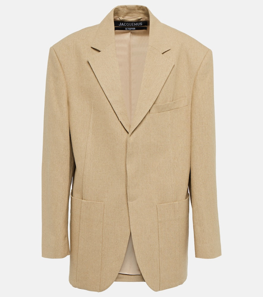 Jacquemus La Veste d√¢¬Ä¬ôHomme linen blazer