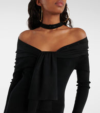 Jacquemus La robe Doble wool-blend midi dress