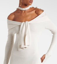 Jacquemus La robe Doble wool-blend midi dress