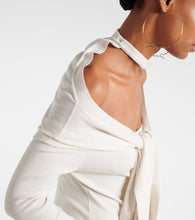 Jacquemus La robe Doble wool-blend midi dress
