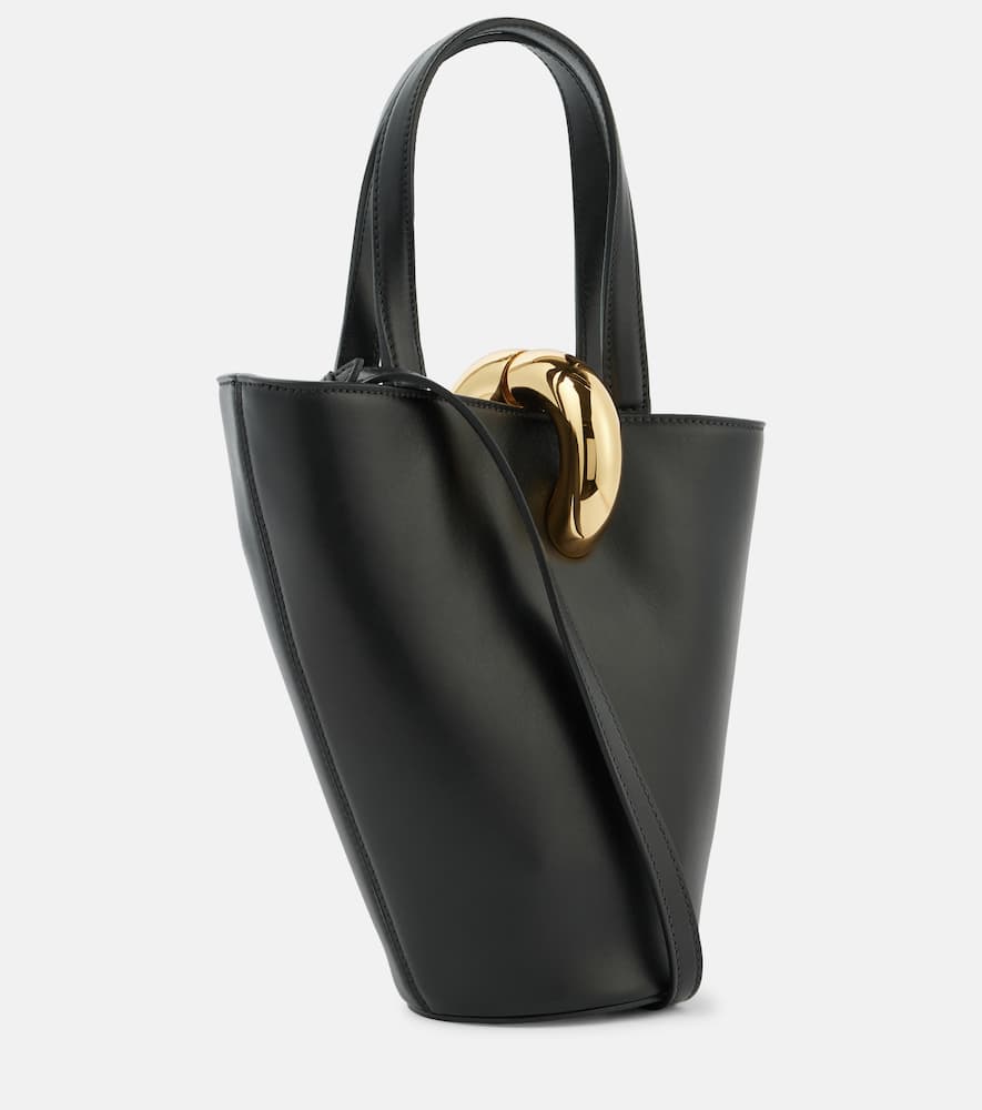 Jacquemus Le Bambola Small leather bucket bag