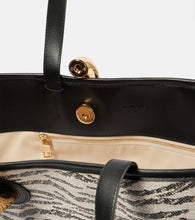 Jacquemus Le Bambola leather-trimmed tote bag