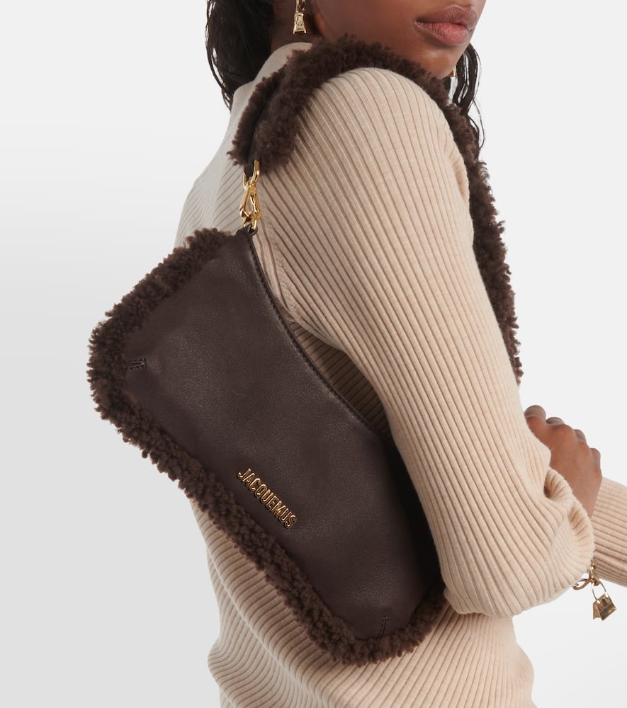 Jacquemus Le Bisou Doux Small leather shoulder bag