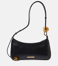 Jacquemus Le Bisou Perle Small leather shoulder bag. Shop Jacquemus Shoulder Bags for women now.