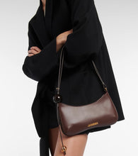 Jacquemus Le Bisou Perle leather shoulder bag