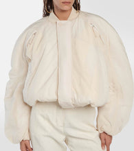 Jacquemus Le Bomber Bahia cropped bomber jacket