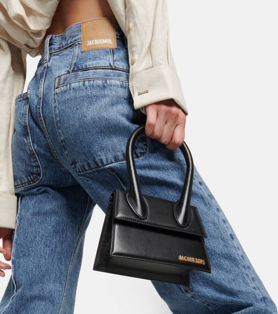 Jacquemus Le Chiquito Moyen leather tote bag