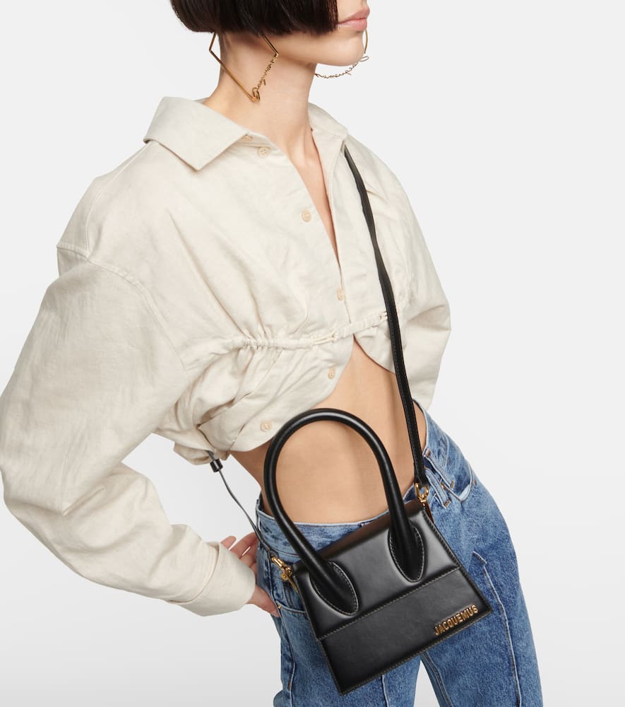 Jacquemus Le Chiquito Moyen leather tote bag