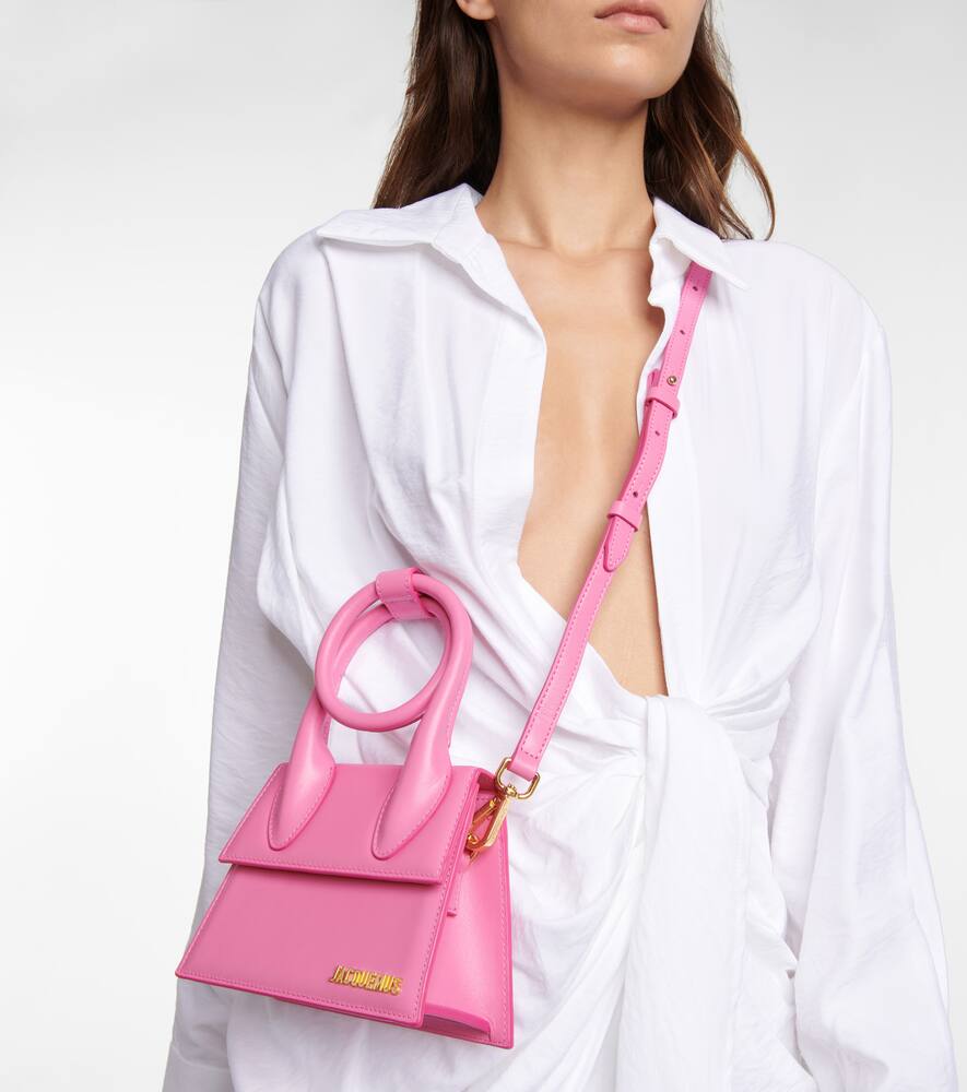 Jacquemus Le Chiquito Noeud leather tote bag