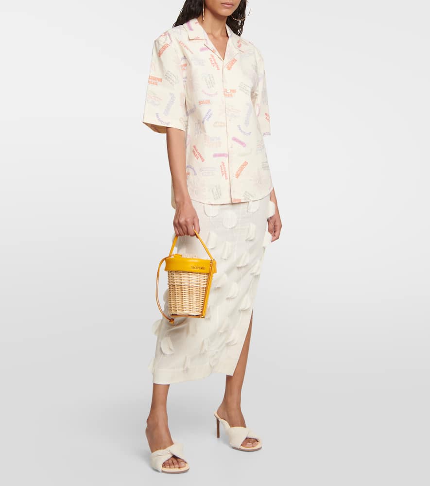 Jacquemus Le Panier Seau Beach Bucket Bag