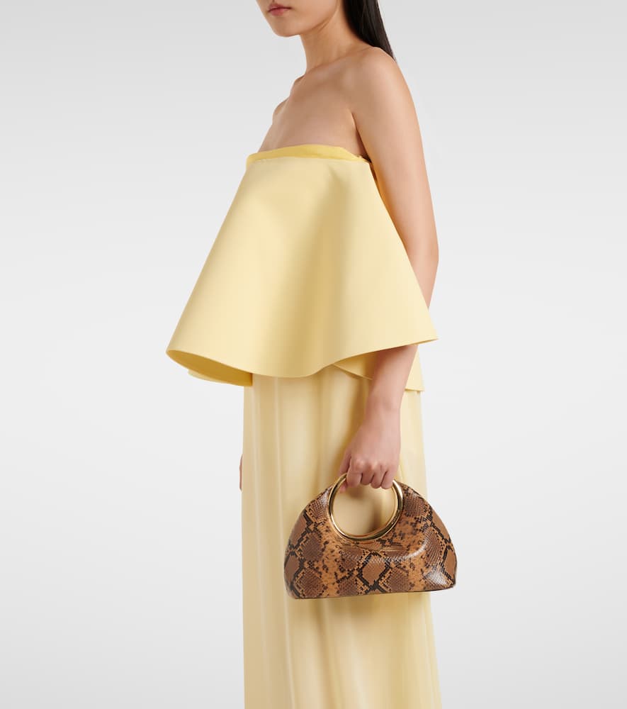 Jacquemus Le Petit Calino Mini leather tote bag