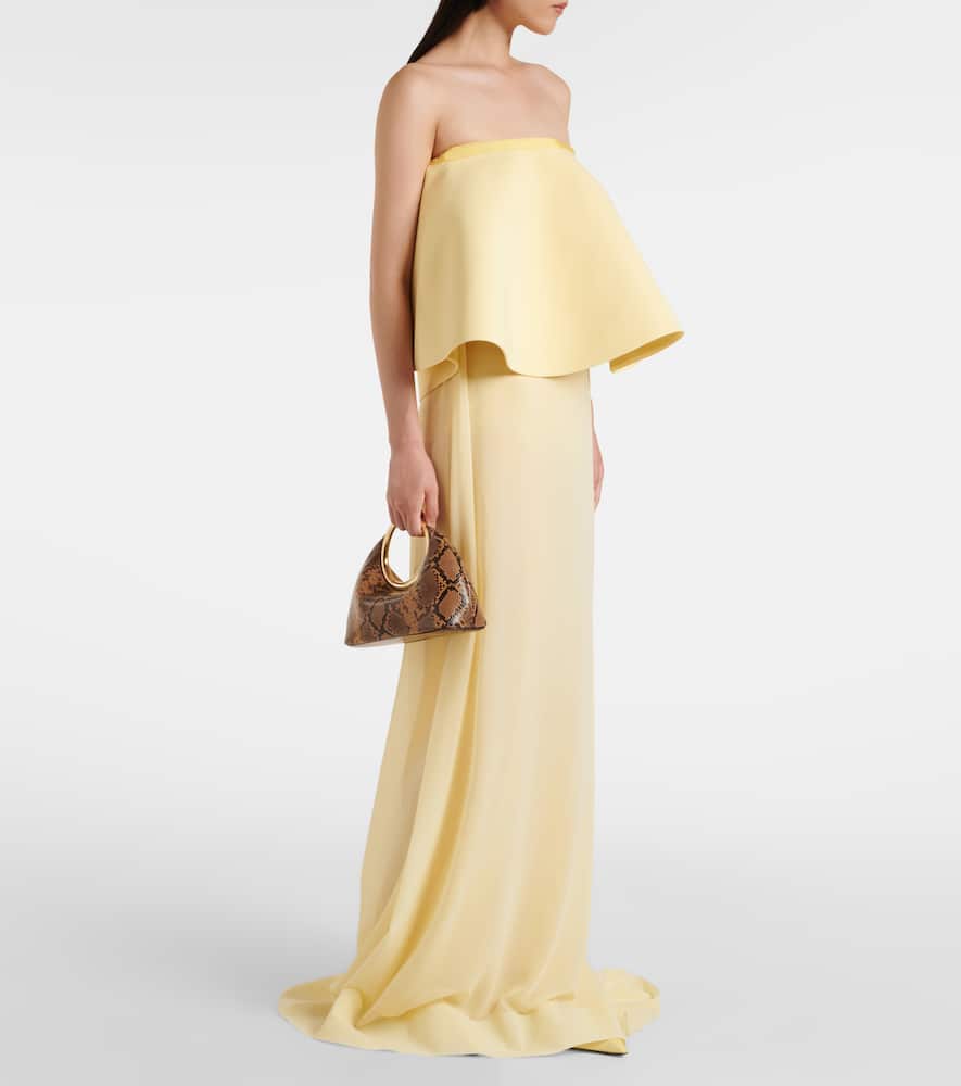 Jacquemus Le Petit Calino Mini leather tote bag