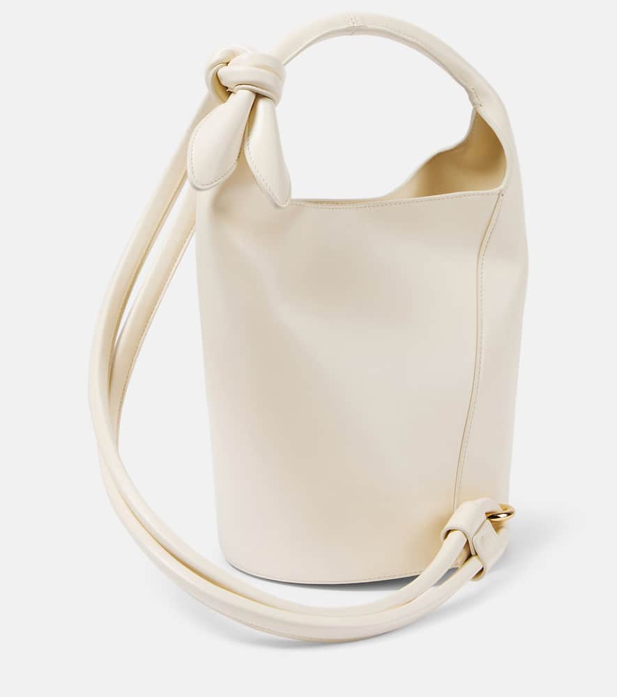 Jacquemus Le Petit Tourni Mini leather bucket bag