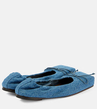 Jacquemus Les Ballerines denim ballet flats