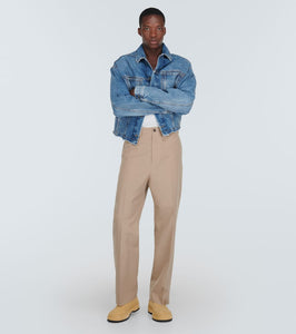 Jacquemus Les Chelsea Pavane suede Chelsea boots