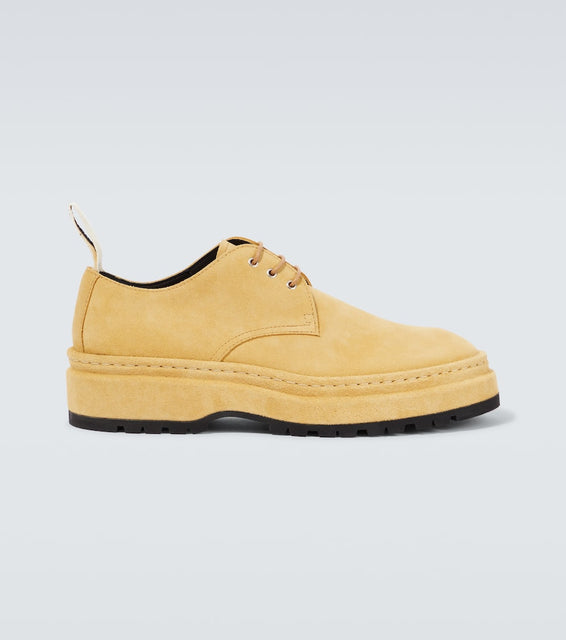 Jacquemus Les Derbies Pavane suede Derby shoes