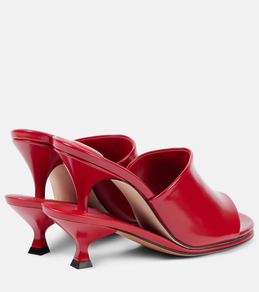 Jacquemus Les Doubles Mules leather mules
