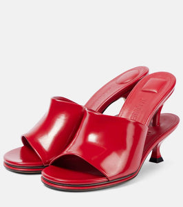 Jacquemus Les Doubles Mules leather mules