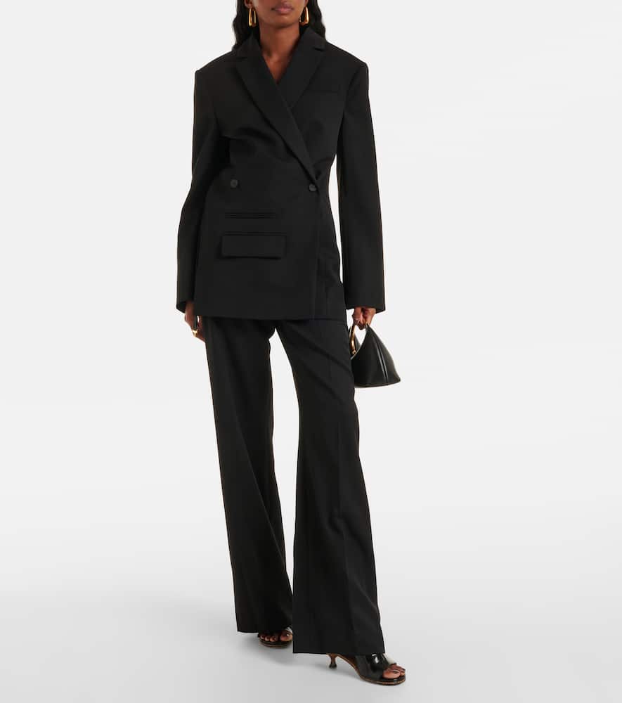 Jacquemus Les Doubles patent leather mules