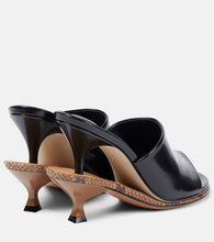 Jacquemus Les Doubles patent leather mules