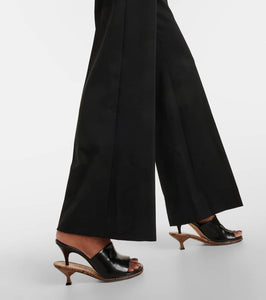 Jacquemus Les Doubles patent leather mules
