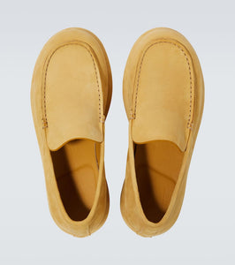 Jacquemus Les Mocasins Bricciola suede platform loafers
