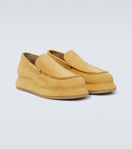 Jacquemus Les Mocasins Bricciola suede platform loafers