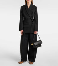Jacquemus Les Mules Basses snake-effect leather mules