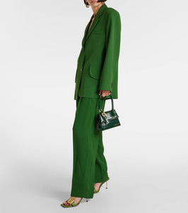 Jacquemus Les Sandales Regalo croc-effect leather sandals