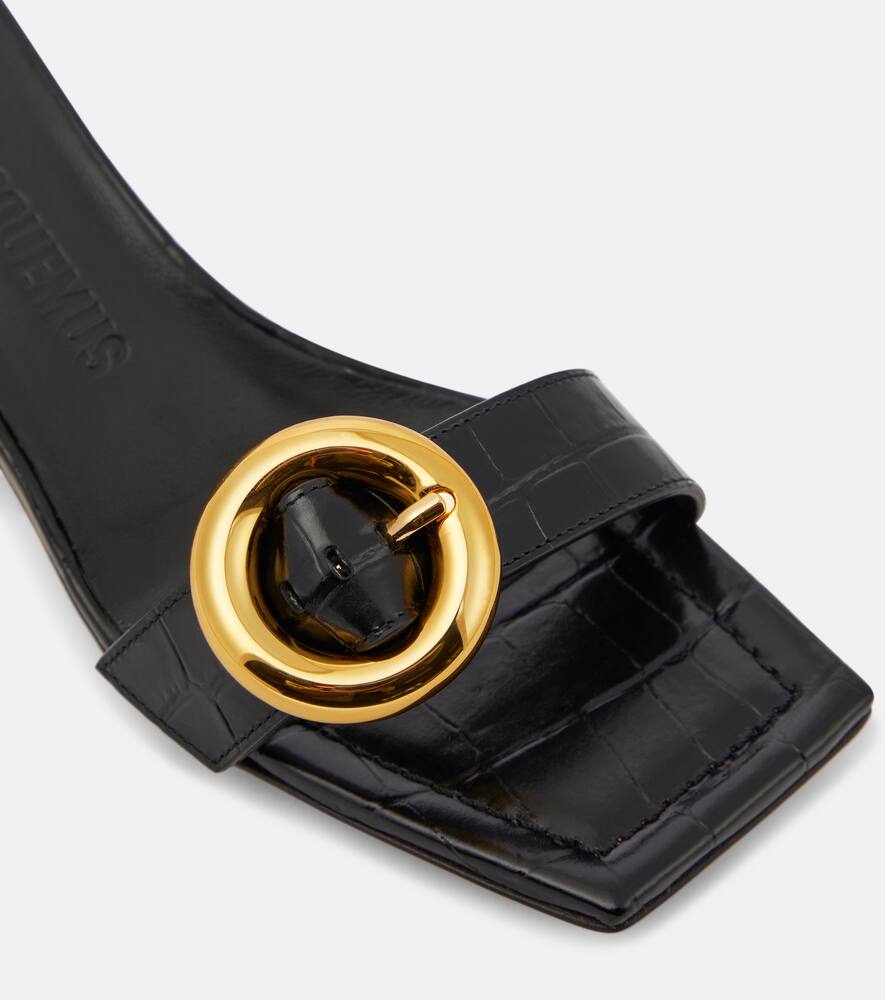 Jacquemus Les Sandales Regalo leather mules