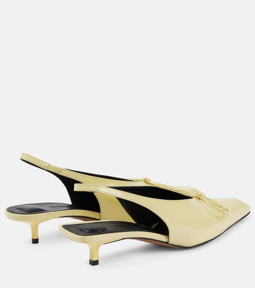 Jacquemus Les Slingbacks Cubisto Basses slingback pumps