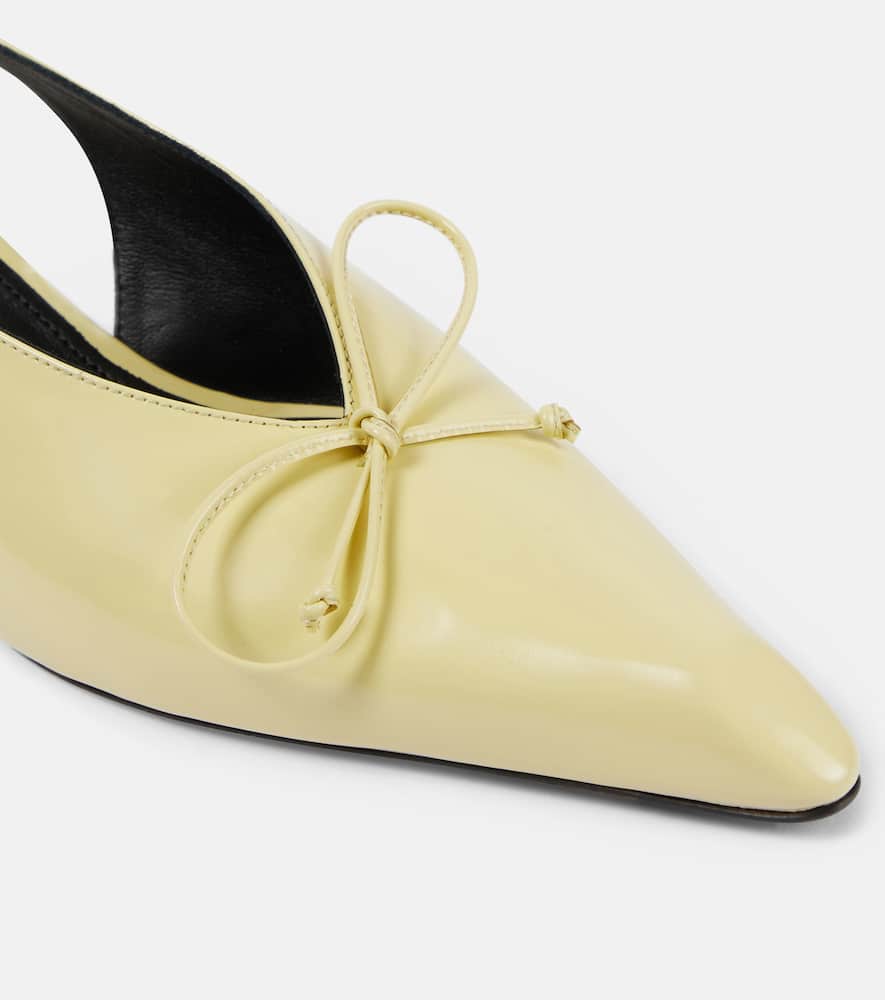 Jacquemus Les Slingbacks Cubisto Basses slingback pumps