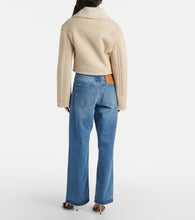 Jacquemus Marino cropped shearling jacket