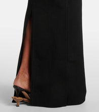 Jacquemus Platano sheer jersey maxi dress