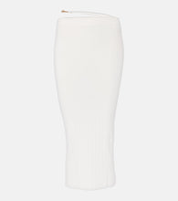 Jacquemus Pral√É¬π scalloped midi skirt - Jacquemus Pral√É¬π 扇形边中长裙