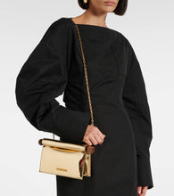 Jacquemus Rond Carr√É¬© Small faux leather clutch