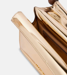 Jacquemus Rond Carr√É¬© Small faux leather clutch