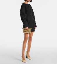 Jacquemus Rond Carr√É¬© Small faux leather clutch