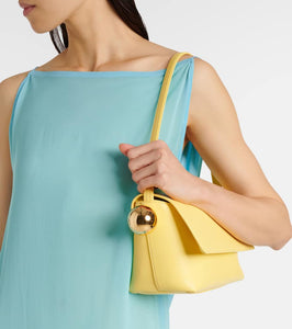 Jacquemus Rond Carr√É¬© leather shoulder bag