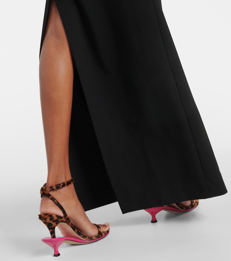 Jacquemus Sabre jersey maxi dress