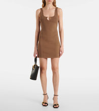 Jacquemus Sierra ribbed-knit minidress