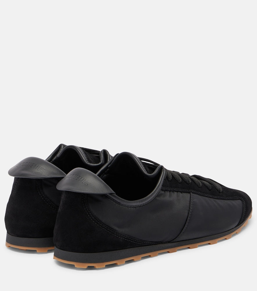 Jacquemus Tennis suede-trimmed sneakers