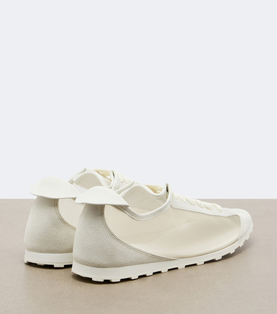 Jacquemus Tennis suede-trimmed sneakers