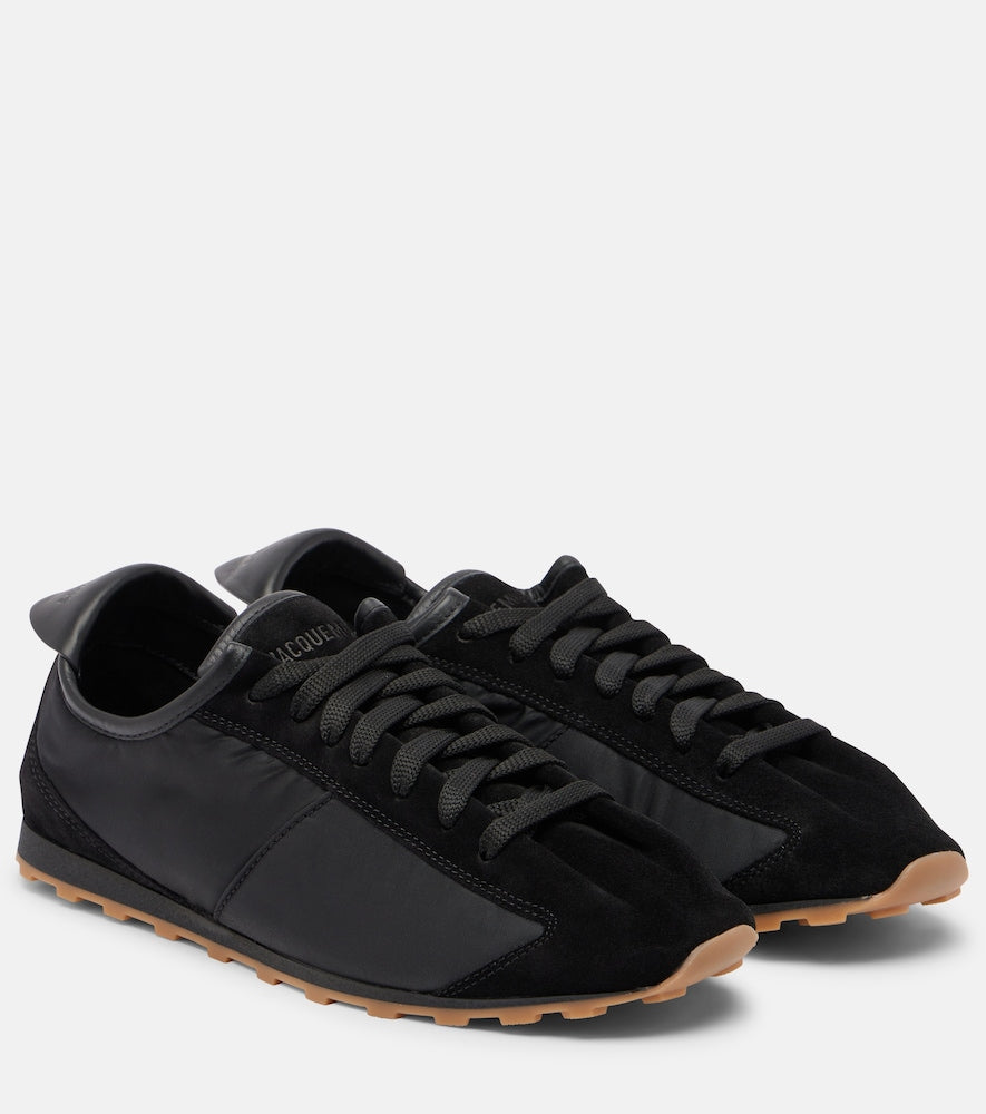 Jacquemus Tennis suede-trimmed sneakers