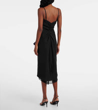 Jacques Wei Embroidered maxi dress