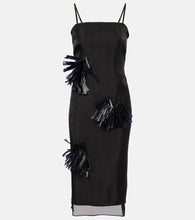 Jacques Wei Embroidered maxi dress