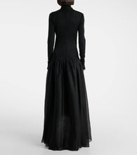Jacques Wei Gathered maxi dress