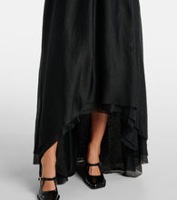 Jacques Wei Gathered maxi dress