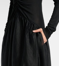 Jacques Wei Gathered maxi dress