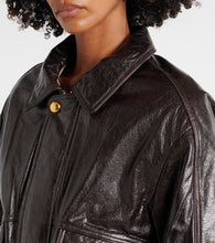Jacques Wei Leather bomber jacket